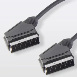 Câble péritel Mâle / Mâle noir , 0.75 m^Blyss Clearance