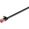 Câble RJ45 Cat6 plat blindé 50cm^Goobay