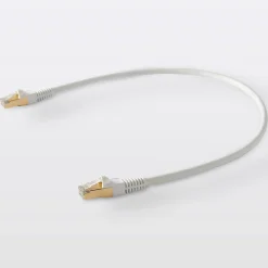 Câble RJ45 Mâle / Mâle blanc Or, 0.5 m^Blyss Hot