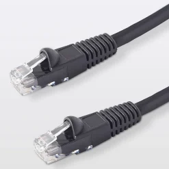 Câble RJ45 Mâle / Mâle Catégorie 5E noir , 5 m-Blyss