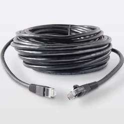 Câble RJ45 Mâle / Mâle Catégorie 5E noir , 10 m^Blyss Hot
