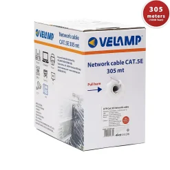 Câble réseau CAT5E UTP 305mt en Pull box. Certifié CPR^Velamp Discount