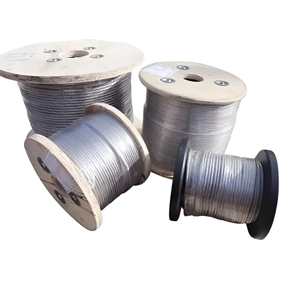 Câble souple diam. 4 mm - torons 7 x 7 - 25 mètres - Inox 316-MySystem Sale