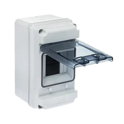 Cdn4g Coffret électrique étanche Pour L'extérieur Ip65 - 4 Modules - Hxlxp 177x102x105mm Ecology^Ide Online