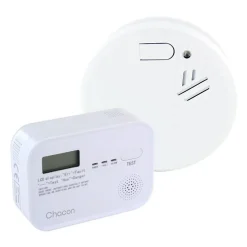 - Pack Détecteur de fumée + Co Alarm^Chacon