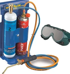 Chalumeau BI GAZ professionnel Oxygène Butane/Propane Soudure Découpe métal-Nature Pro Clearance