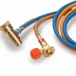Chalumeau Bi-Gaz Oxygene Propane Tuyau 1.5 m Connection M10 Soudo brasure^Kemper