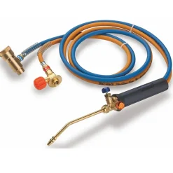 Chalumeau Bi-Gaz Oxygene Propane Tuyau 1.5 m Connection M10 Soudo brasure^Kemper