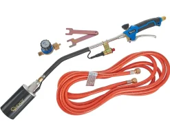 Chalumeau gaz Charpentier 60mm PROFI - 70 cm Tuyau 5 m Réducteur Inclus-Importdistrib