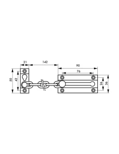 Chaîne de sécurité laitonnée -^SP Clearance