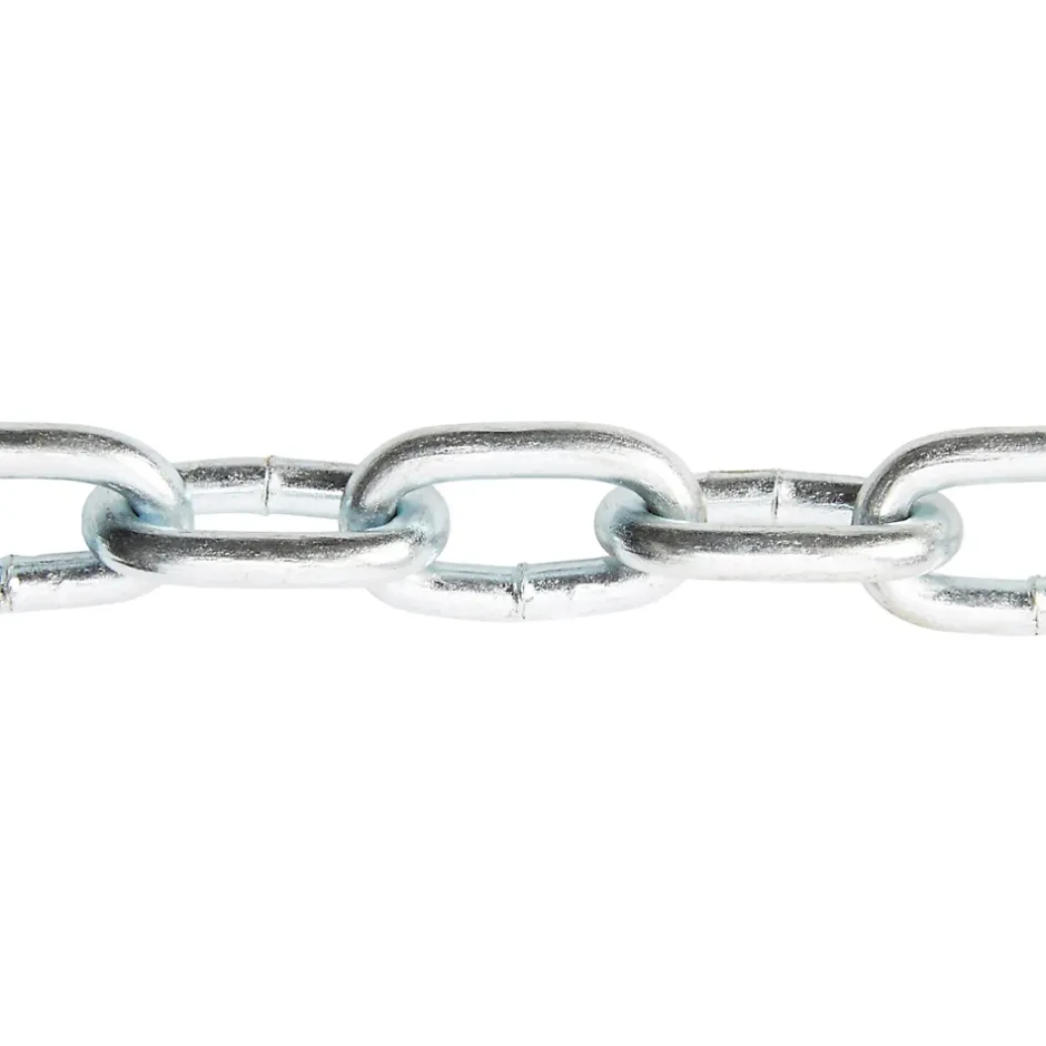 Chaîne droite ø3.5 mm, 2.5 m Acier^Diall Discount