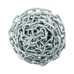 Chaîne droite en acier ø4 mm, 2.5 m-Diall Clearance
