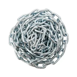 Chaîne droite en acier zingué ø2.5 mm, 2.5 m-Diall Hot