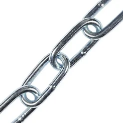 Chaîne maille longue ø8 mm, vendue au mètre linéaire-Diall