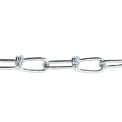 Chaîne non soudée en acier ø1.4 mm, 2.5 m-Diall Outlet