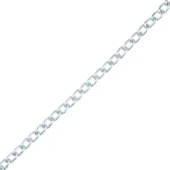 Chaîne non soudée nouée en acier ø5 mm, 2.5 m-Diall Sale