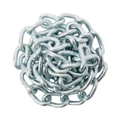 Chaîne non soudée nouée en acier ø5 mm, 2.5 m-Diall Sale