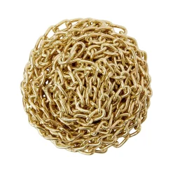Chaîne non soudée nouée en acier laitonée ø2 mm, 2.5 m-Diall Clearance