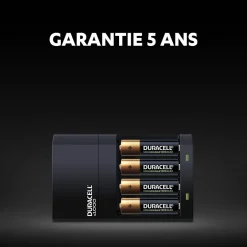 Chargeur de pile AA / AAA + 4 piles (2xAA + 2xAAA)-Duracell Hot