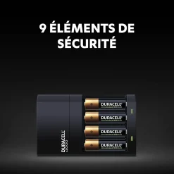 Chargeur de pile AA / AAA + 4 piles (2xAA + 2xAAA)-Duracell Hot