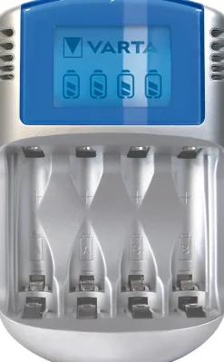 Chargeur de piles rapide + 4 piles AA - R06-Varta