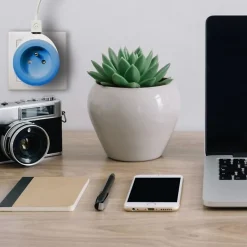 Chargeur prise 16A avec port USB Bewatt turquoise^Watt & Co New