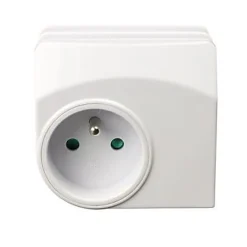 Chargeur universel 2 USB 1 prise 2 ports + Terre 16A^Enexo Sale