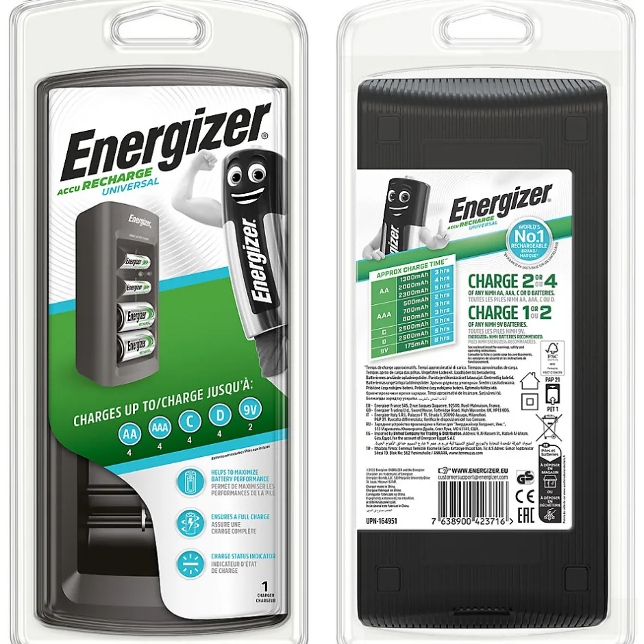 Chargeur universel 9 - 12 V-Energizer Hot