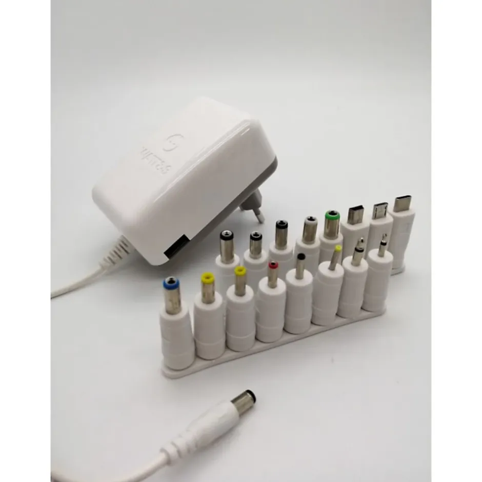 Chargeur universel Watt&Co 2000mA 16 connecteurs + USB-Watt & Co Online