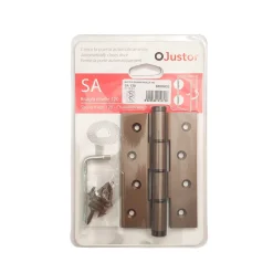 Charnière simple action à ressort, 120X40 mm, en aluminium anodisée bronze, pour porte de 40 mm^Hardwarexchange