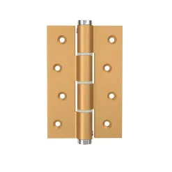 Charnière simple action à ressort, 120X40 mm, en aluminium anodisée or, pour porte de 40 mm-Hardwarexchange Outlet