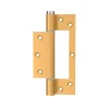 Charnière simple action à ressort, 150X40 mm, en aluminium anodisée or posée totalement en applique^Hardwarexchange Clearance