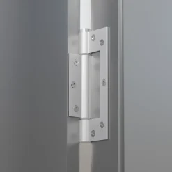 Charnière simple action à ressort, 150X30 mm, aluminium anodisée argent posée totalement en applique, a lame centrée.^Hardwarexchange Online