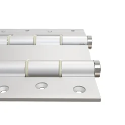 Charnière va et vient à ressort, 120X40 mm, en aluminium anodisée argent, pour porte de 40 mm.-Hardwarexchange Online