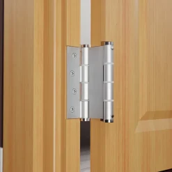 Charnière va et vient à ressort, 120X40 mm, en aluminium anodisée argent, pour porte de 40 mm.-Hardwarexchange Online