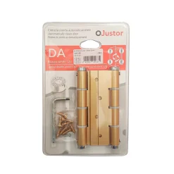 Charnière va et vient à ressort, 120X40 mm, en aluminium anodisée or, pour porte de 40 mm.^Hardwarexchange Sale