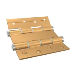 Charnière va et vient à ressort, 120X40 mm, en aluminium anodisée or, pour porte de 40 mm.^Hardwarexchange Sale