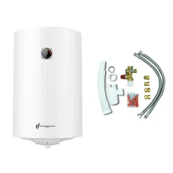 Chauffe Eau Electrique Mural Vertical Blindé Bypso Sannover 80 Litres + Kit d'Installation Complet NF^Sannover  Clearance