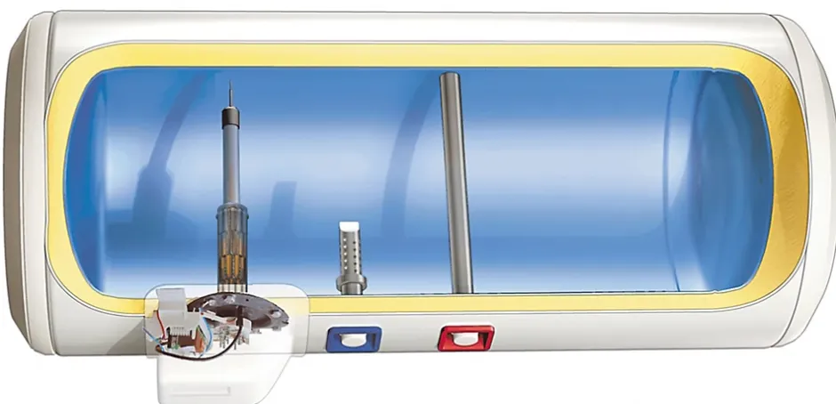 Chauffe eau électrique THS Horizontal Mural Cor-Email 100 L^De Dietrich Outlet