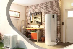 Chauffe eau thermodynamique CALYPSO connecté Split Inverter - Sur socle - capacité 270L^Atlantic Ecs Rad Outlet