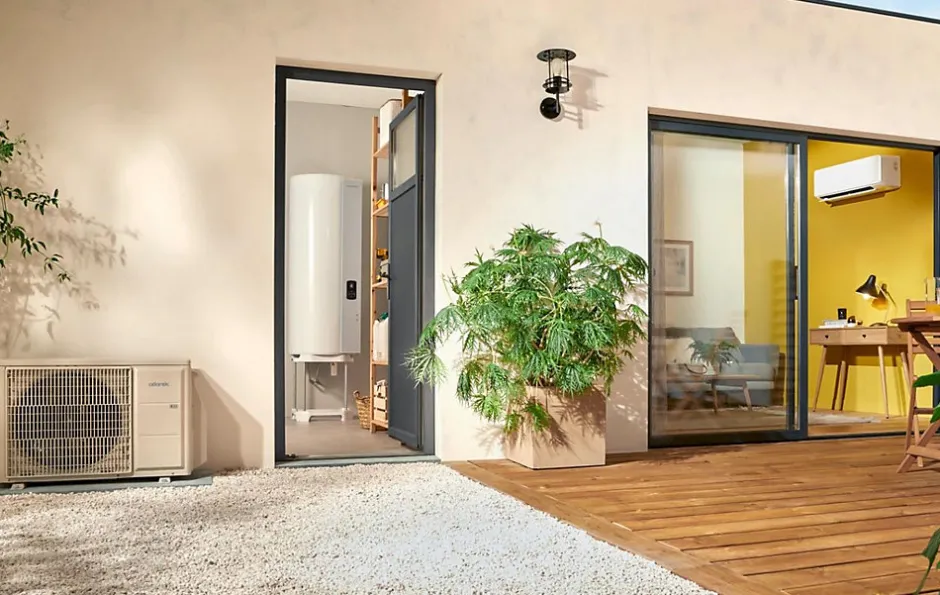 Chauffe eau thermodynamique CALYPSO connecté Split Inverter - Mural - capacité 200L-Atlantic Ecs Rad Sale