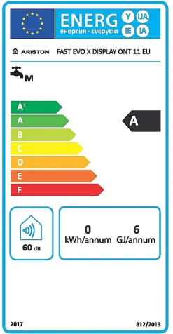 Chauffe-eau gaz instantané Fast Evo X 11 - butane/ propane^Ariston New