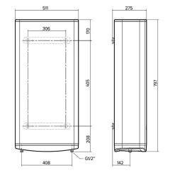 Chauffe-eau électrique - - Velis Pro - 45L^Ariston Discount