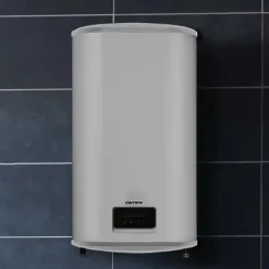 Chauffe-eau électrique plat alu brossé 93L^Carrera New