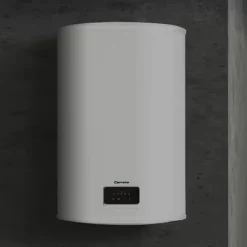 Chauffe-eau électrique plat alu brossé 74L^Carrera Discount