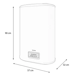 Chauffe-eau électrique plat 74L-Carrera Outlet