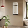 Chauffe-eau électrique thermodynamique connecté anode magnésium Nuos Plus S2 110L 3 personnes blanc-Ariston Outlet