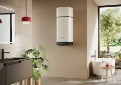 Chauffe-eau électrique thermodynamique connecté anode magnésium Nuos Plus S2 150L 4 personnes blanc-Ariston Online