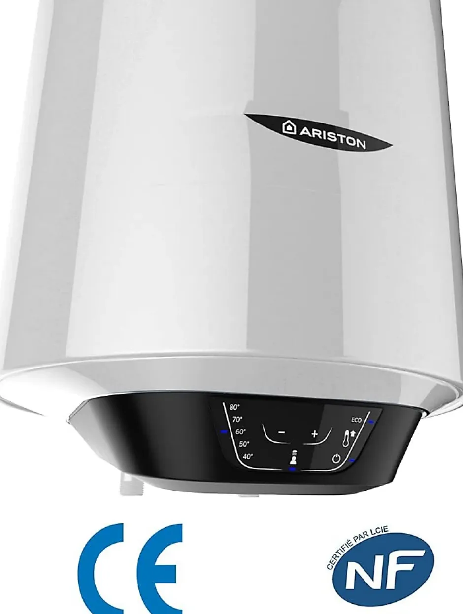Chauffe-eau électrique vertical mural Pro 1 Eco 80L - - 3201958-Ariston New