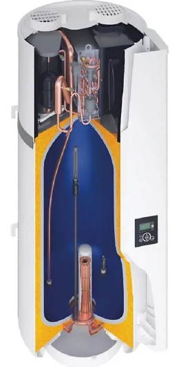 Chauffe-eau thermodynamique CALYPSO connecté mural - Capacité 150L^Atlantic Ecs Rad New